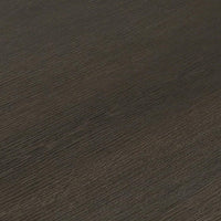Elaya Nightstand with 2 Drawers, Black Metal, Weathered Gray Wood - BM338388