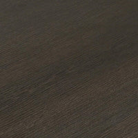 Elaya Nightstand with 2 Drawers, Black Metal, Weathered Gray Wood - BM338388