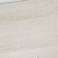 Cuzzy Twin Platform Bed with Panel Headboard, Low Profile White Wood - BM338398