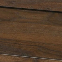 Shannon Twin Bed with Nailhead Trim, Ivory Fabric on Cherry Brown Wood - BM338432