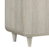 Meni TV Media Entertainment Stand, Shelves, 71 Inch Scandinavian White -BM338437