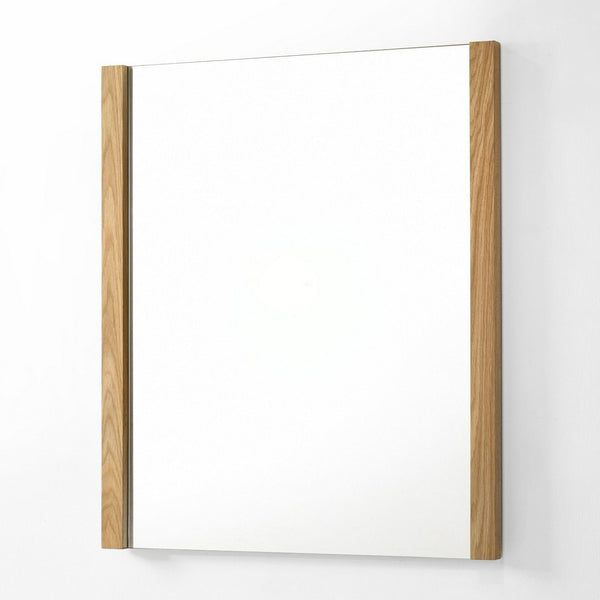 Noe Ruby Dresser Mirror, Natural Brown Oak Veneer, Rectangular 34 x 40 -BM338537