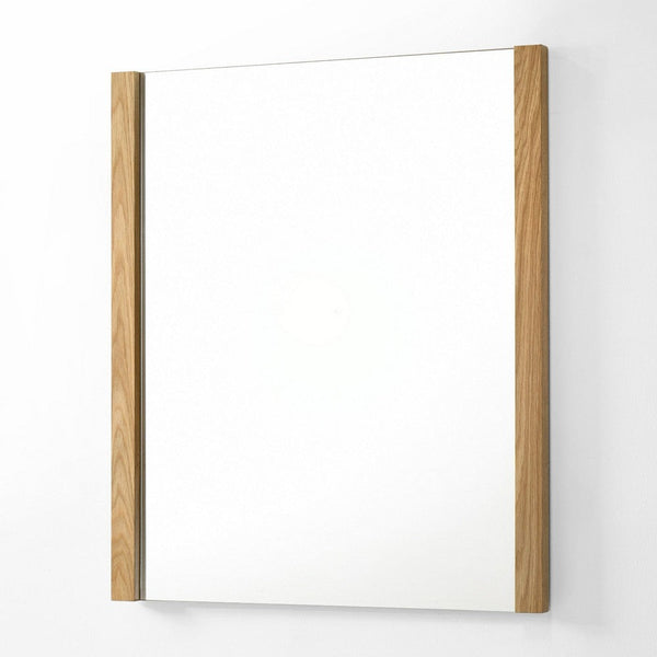 Noe Ruby Dresser Mirror, Natural Brown Oak Veneer, Rectangular 34 x 40 -BM338537