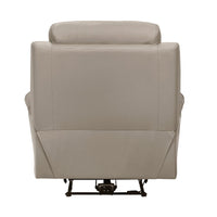 Hanna Power Reclining Chair, Latte Brown Top Grain Leather, USB - BM338559