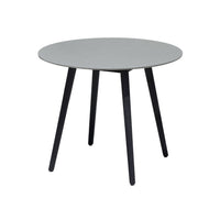 Kilo Outdoor Dining Table, 36 Inch Round Gray Superstone Top - BM338902