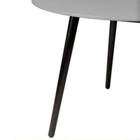 Kilo Outdoor Dining Table, 36 Inch Round Gray Superstone Top - BM338902