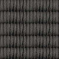 Mina Patio Dining Chair, 36 Inch, Gray Woven Rope, Fabric Seating - BM338974