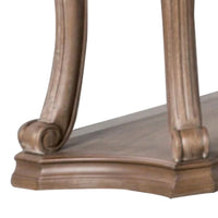 Olane Sofa Table, Weathered Oak Brown Wood, Rustic Farmhouse 54 Inch - BM339211