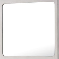 Thorne Dresser Mirror, 40 Inch White Oak Rubberwood, Beveled Edge - BM339242