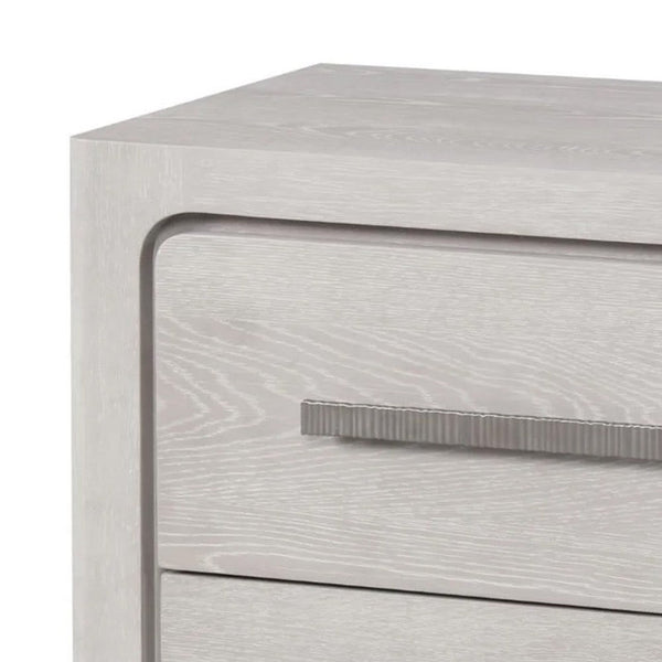 Thorne Nightstand, White Oak Solid Rubberwood, 27 Inch - BM339243