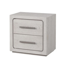 Thorne Nightstand, White Oak Solid Rubberwood, 27 Inch - BM339243