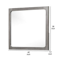 Thorne Dresser Mirror, Warm Gray Rubberwood, Beveled Edge, 40 Inch - BM339244