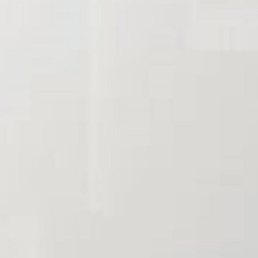 Suni Dresser Mirror, 40 Inch, Sleek White Wood, Frameless Design - BM339334