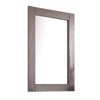 Stav Dresser Mirror with Rectangular Frame, Gray Brazilian Pine Wood - BM339422