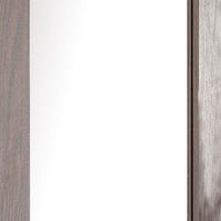 Stav Dresser Mirror with Rectangular Frame, Gray Brazilian Pine Wood - BM339422