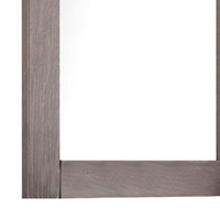 Stav Dresser Mirror with Rectangular Frame, Gray Brazilian Pine Wood - BM339422