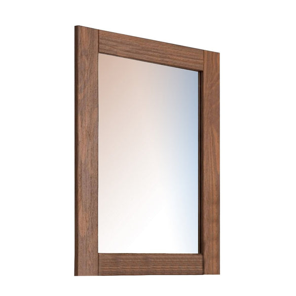 Stav Dresser Mirror, Rectangular Frame, Mahogany Brazilian Pine Wood - BM339423