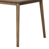 Baylee Rectangular Dining Table, Straight Legs, 60 Inch Walnut Wood - BM339473