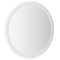 Mio Round Bathroom Wall Mirror, 28 Inch, Built In LED w USB Plug - BM339685