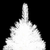 Zeny 48 Inch Faux Christmas Tree, Snowy White Design, Sturdy Steel Base - BM339704