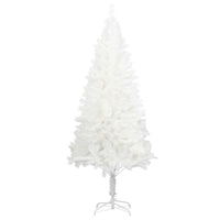 Zeny 48 Inch Faux Christmas Tree, Snowy White Design, Sturdy Steel Base - BM339704