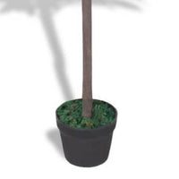 Zora 49 Inch Topiery Artificial Indoor Plant, Green Leaves, Brown Wood - BM339710