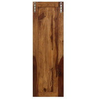 Dough Set of 2 Wall Mounted Coat Racks with 8 Hooks, Brown Sheesham Wood - BM339732