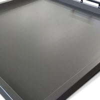 Yela Decorative Tray, 27x27 Square with Black Handles, Urban Bronze - BM339783