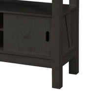 Riby Sideboard Buffet Server Cabinet, Wine Racks, 2 Doors, Black 52 Inch - BM340178