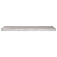 Zyno Wall Shelf, 32 Inch, Industrial Style Concrete Gray MDF - BM340435