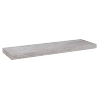 Zyno Wall Shelf, 32 Inch, Industrial Style Concrete Gray MDF - BM340435