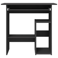Computer Desk, Modern Gray, Pull Out Keyboard Tray, 32 Inch - BM340447
