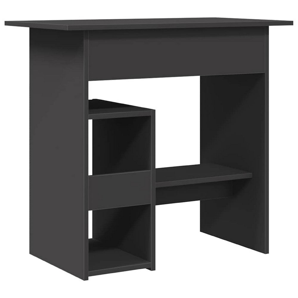 Computer Desk, Modern Gray, Pull Out Keyboard Tray, 32 Inch - BM340447
