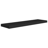 Zyno Floating Wall Shelf, 35 Inch, Matte Black MDF Body - BM340462