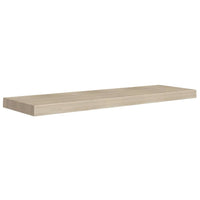 Zyno Floating Wall Shelf, 35 Inch, Oak Brown MDF Body - BM340464