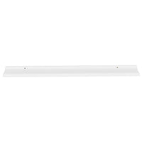 Novia Wall Shelf Set of 2, Sleek Modern White Frame, 45 Inch - BM340482