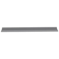 Novia Wall Shelf Set of 2, Sleek Modern Gray Frame, 45 Inch - BM340483
