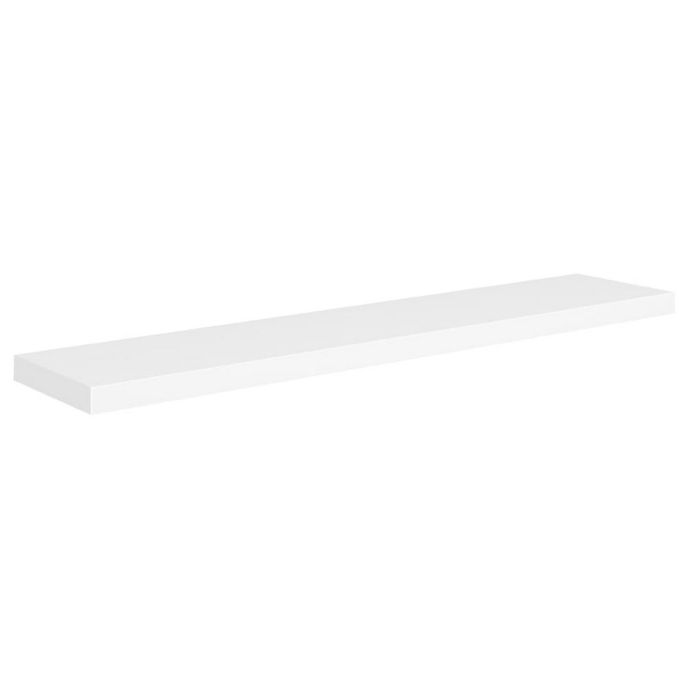 Gima Hanging Wall Shelf Set of 2, Honeycomb MDF, White, 47 Inch - BM340493