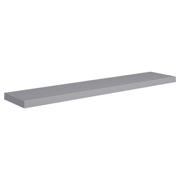 Gima Hanging Wall Shelf, Honeycomb MDF, Gray, Rectangular 47 Inch - BM340494