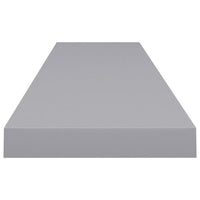 Gima Hanging Wall Shelf, Honeycomb MDF, Gray, Rectangular 47 Inch - BM340494