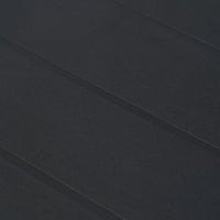 Garden Dining Table, UV and Water-Resistant, Anthracite Gray Finish, 59 Inch - BM340519