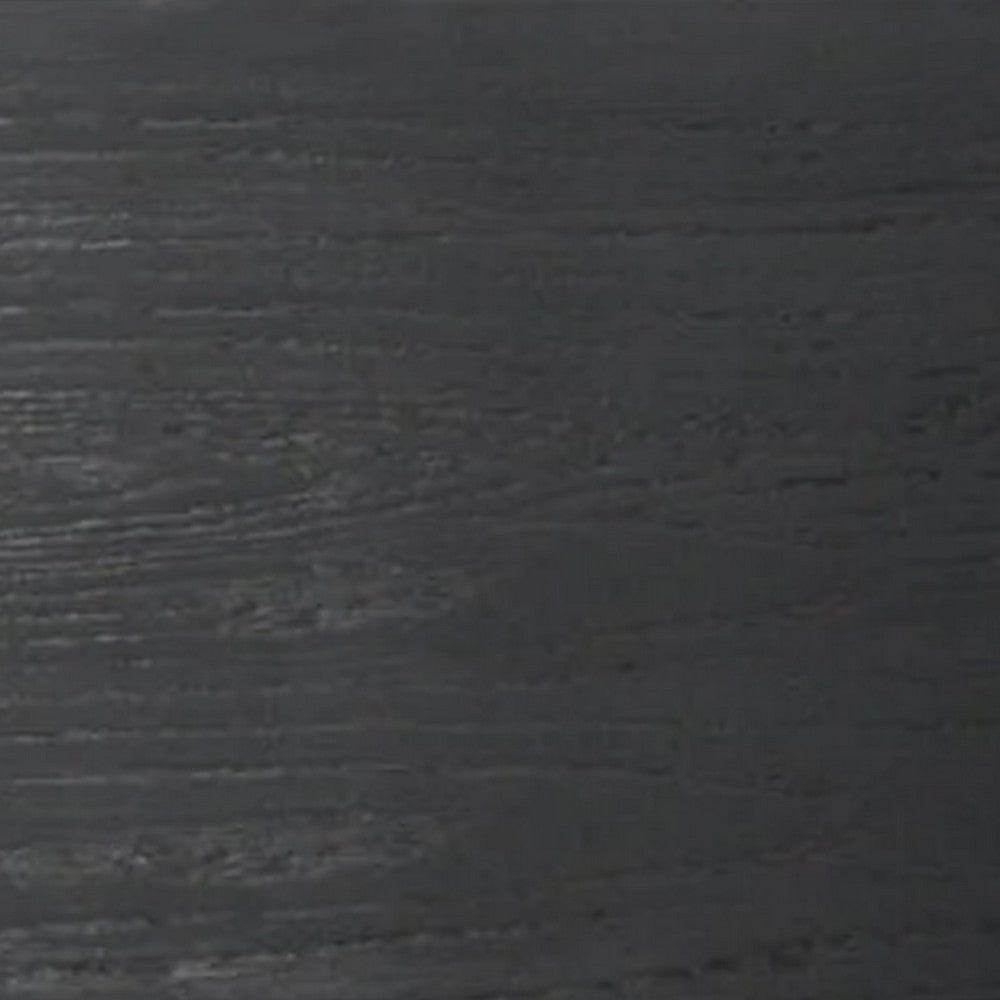 Eleena Dresser Mirror, Beveled Glass, Black Solid Wood Frame, 41x42 - BM340901