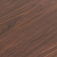 Ebik Counter Height Table, 59 Inch Walnut Brown Solid Wood Top and Legs - BM340948