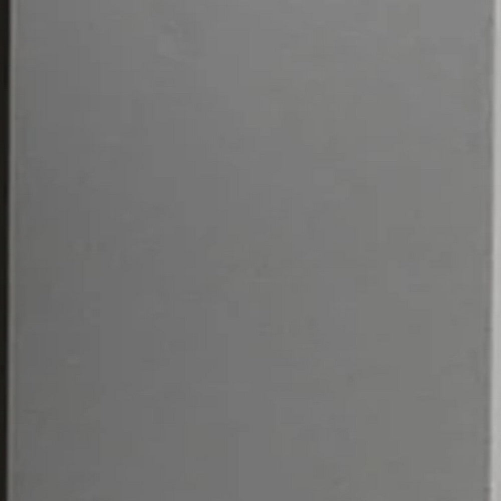 Lema Dresser Vanity Mirror, Silver Acrylic Trimmed White Frame - BM340981