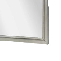 Dresser Mirror, Subtle Antique White Rubberwood, Square 40 Inch - BM341039