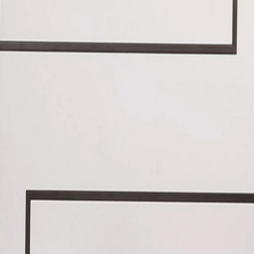 Iry Side End Table, Black Steel Sled Base, 22 Inch, Gloss White Lacquer - BM342288