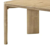 Edey Dining Table, 66-84 Inch Expandable Top in Oak Brown, Panel Legs - BM342326