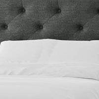 Sya Full Size Bed w Tufted Headboard, Underbed Storage, Dark Gray  - BM342468