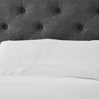 Sya Twin Size Bed w Tufted Headboard, Underbed Storage, Dark Gray  - BM342470