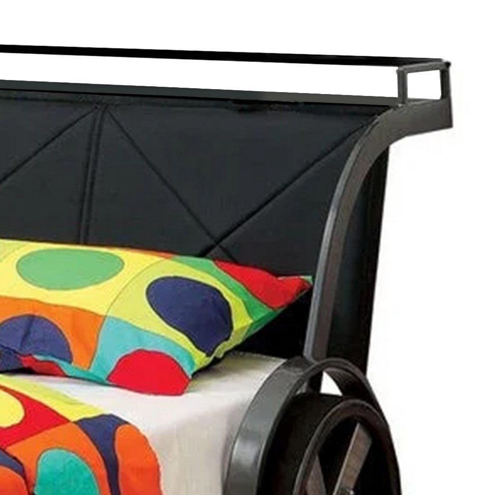 Gatsy GT Race Car Kids Full Bed with Headboard Shelf  - BM342547